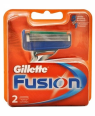 GILLETTE FUSION CARTRIGES 2NOS