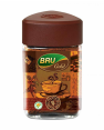 BRU GOLD COFFEE GLASS JAR
